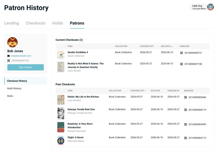Patron History